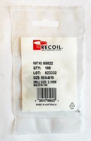 M2-0.4x1D Wire Thread Inserts (Bag of 100)