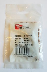 M4-0.7x2D Phosphor Bronze Wire Thread Inserts (Bag of 100)