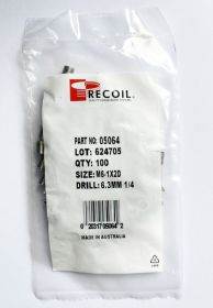 M6-1x2D Wire Thread Inserts (Bag of 100)