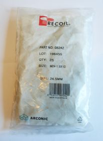 M24-1.5x1D Wire Thread Inserts (Bag of 25)