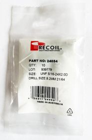 UNF 5/16-24x2D wire thread inserts (bag of 10)