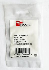 M4-0.7x1D Wire Thread Inserts (Bag of 10)