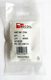 M8-1.0x2D Wire Thread Inserts (Bag of 10)