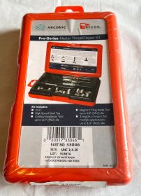 Pro -Series UNC 1/4-20, 3 length insert, thread repair kit