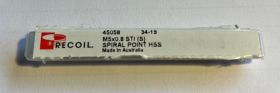 M5-0.8 spiral point tap