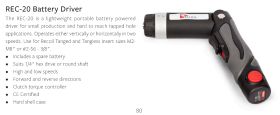 REC-20-EUR Battery Driver